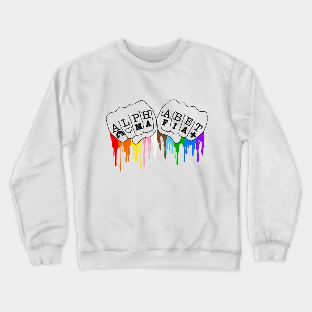 Alphabet Mafia 2 Crewneck Sweatshirt by Studio Lockhart